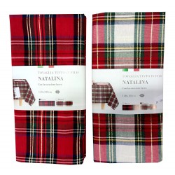Tovaglia Natalina tinto in Filo lurex Lovely Home