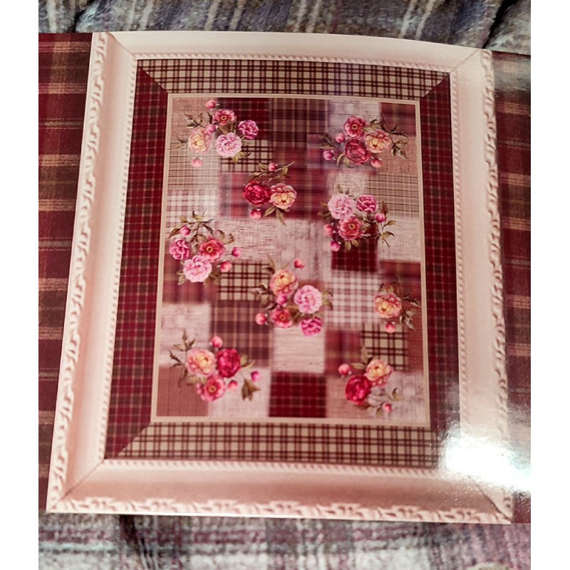 Plaid Vellutato Pile Agnellato Digitale Fiori Margaret Pezzoli Doppio Strato
