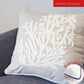 Fodere con corallo grande Marea cuscini 45x45 ricamati Marea SG home