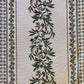 Runner in gobelin con olive produzione italiana 135x45