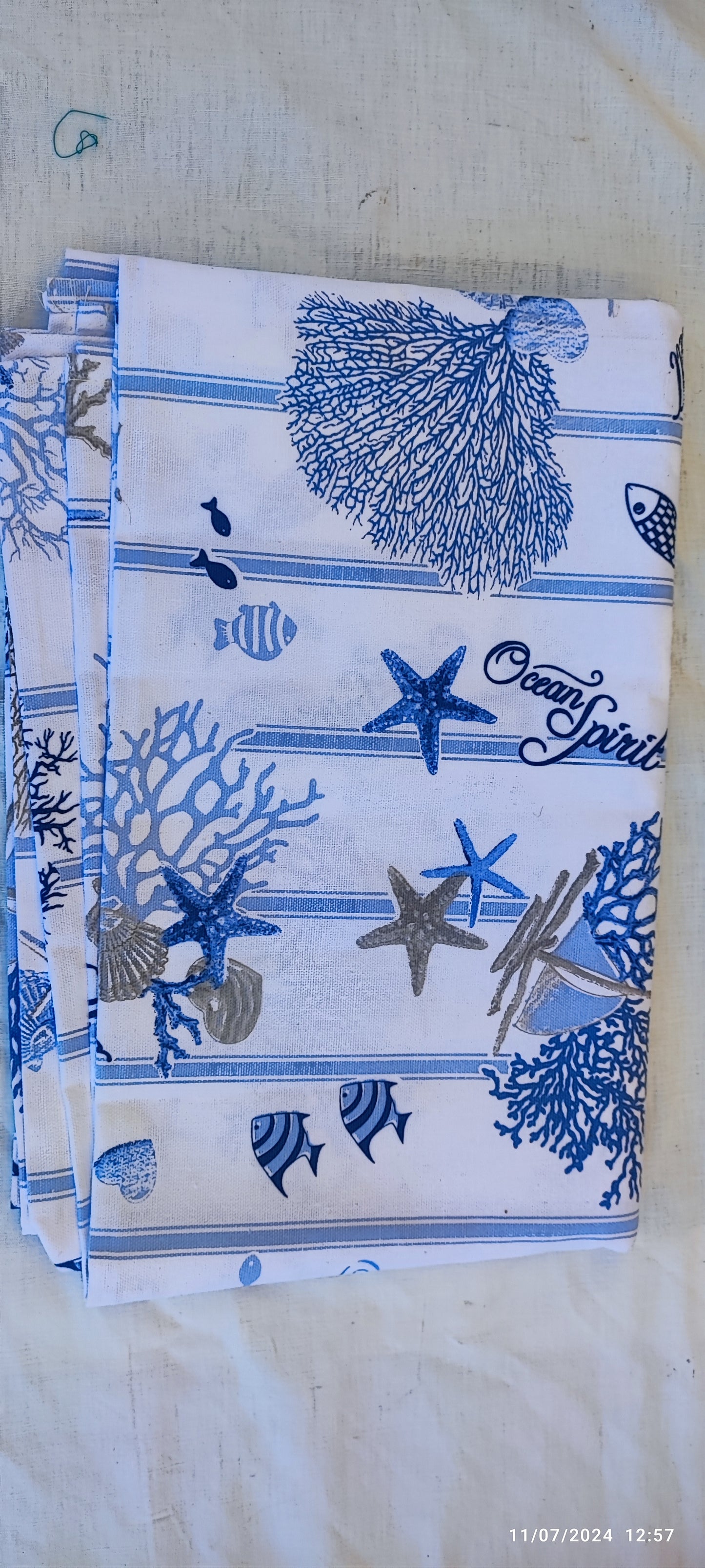 Tovaglie di cotone 140x140, 140x180 e 140x240 e 140x300 e rotonde diam 180