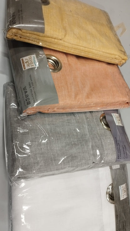 Tende Lino Favola con anelli larghi MT 2.00 h 280