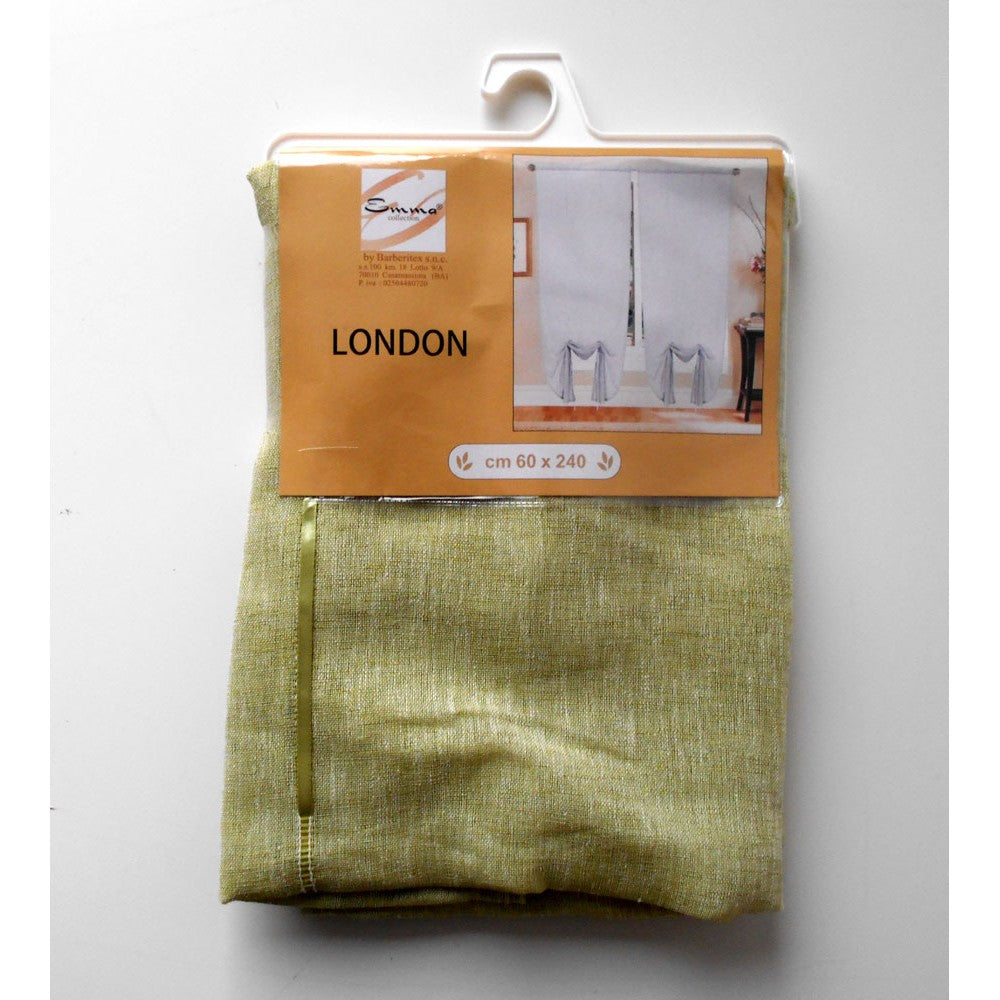 Coppia Tendine Regolabili in tinta unita London Barberitex