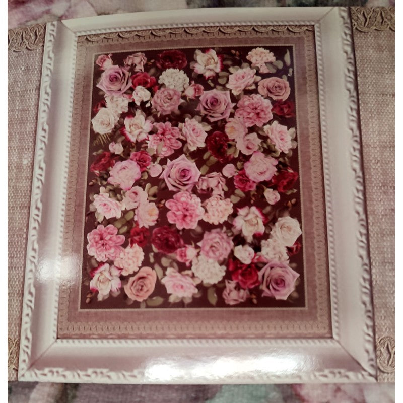 Plaid Pile Digitale Agnellato  Rose Matilde Pezzoli Matrimoniale