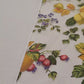 Mantovana e tendine coordinate in devoree disegno frutta h45 produzione italiana