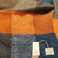 Plaid Sofia Toscano  home luxury design 180x140 Lana e Mohair