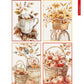 Strofinacci set 4pezzi assortiti stampa digitali 100% cotone sghone