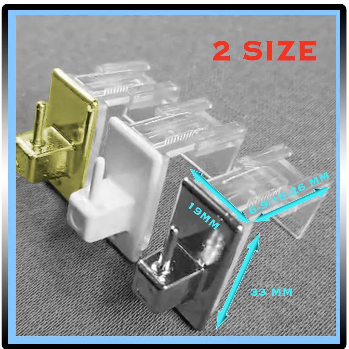 Astine per Tende a Vetro Finestre NUOVA GENERAZIONE Montaggio Universale su TUTTI i Tipi di Infissi Bacchette a pressione Asta per tende da Interni.Vendita a pezzi.