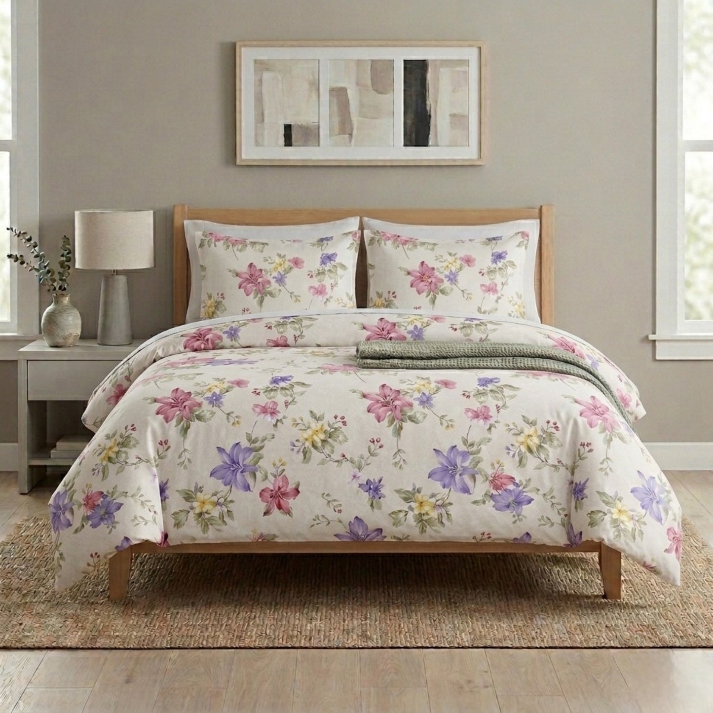 Completo  Lenzuola Briel  100% cotone arrotolato prodotto italiano Sghome