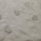 Glass curtain embroidered in relief with hearts, 45 cm wide and 60 cm wide