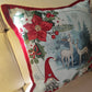 Cuscino/Fodera in Gobelin DC Ribattuta lurex   sfoderabile misura 40x40 produzione italiana