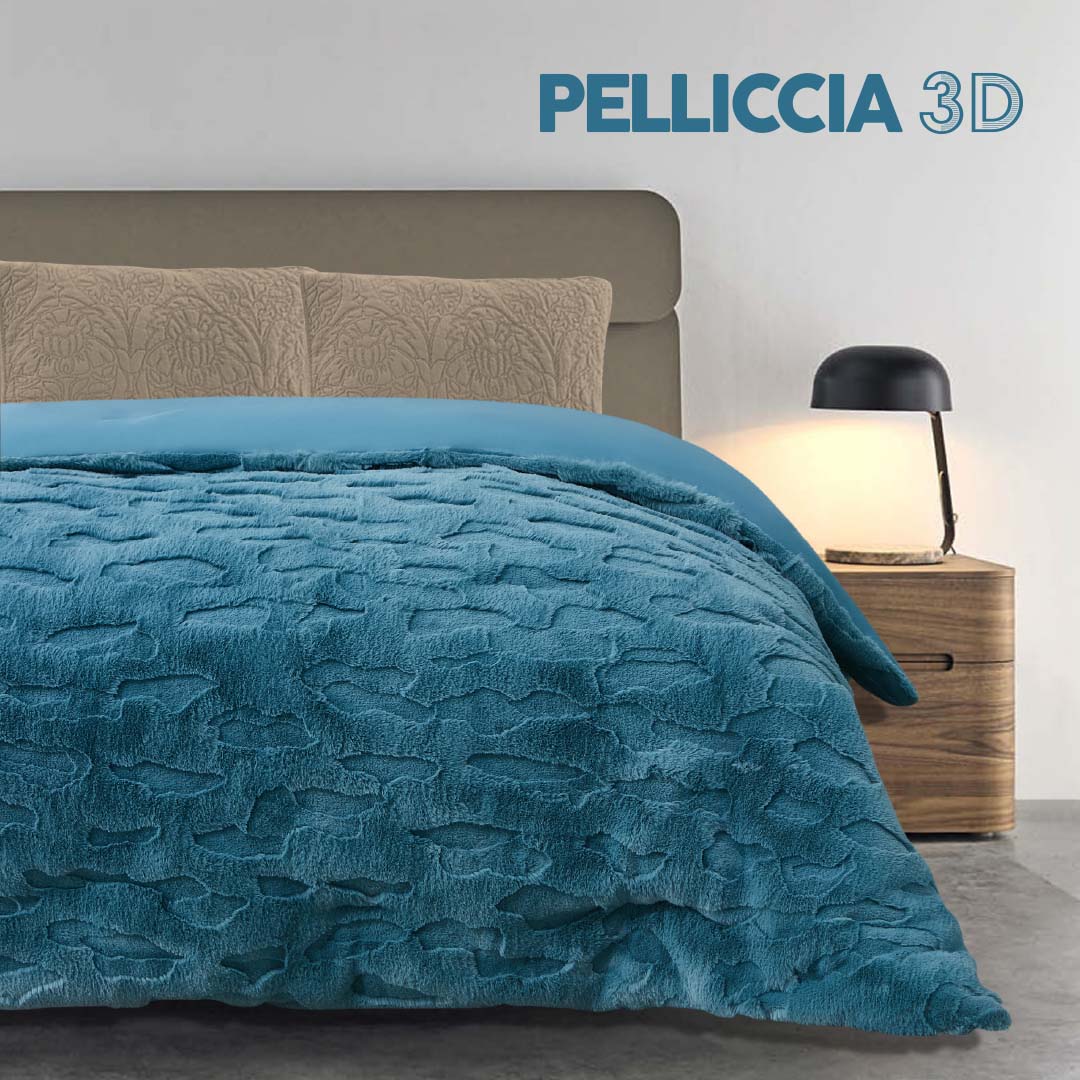 Trapunta Luxury Zelda in ecopelliccia Sghome