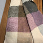 Plaid Sofia Toscano  home luxury design 180x140 Lana e Mohair
