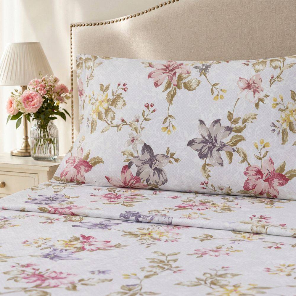 Completo  Lenzuola Briel  100% cotone arrotolato prodotto italiano Sghome