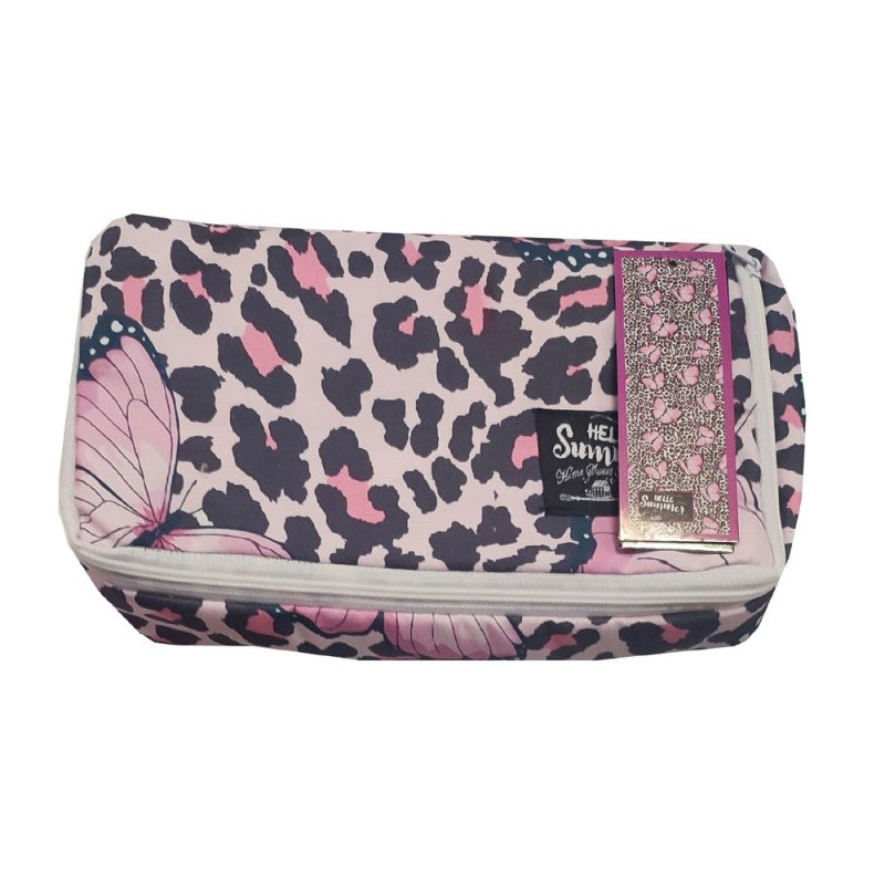 TELO MARE LETTINO CON TASCHE E CUSCINO GONFIABILE 70X185CM HELLO SUMMER VARI DISEGNI HOME SWEET HOME