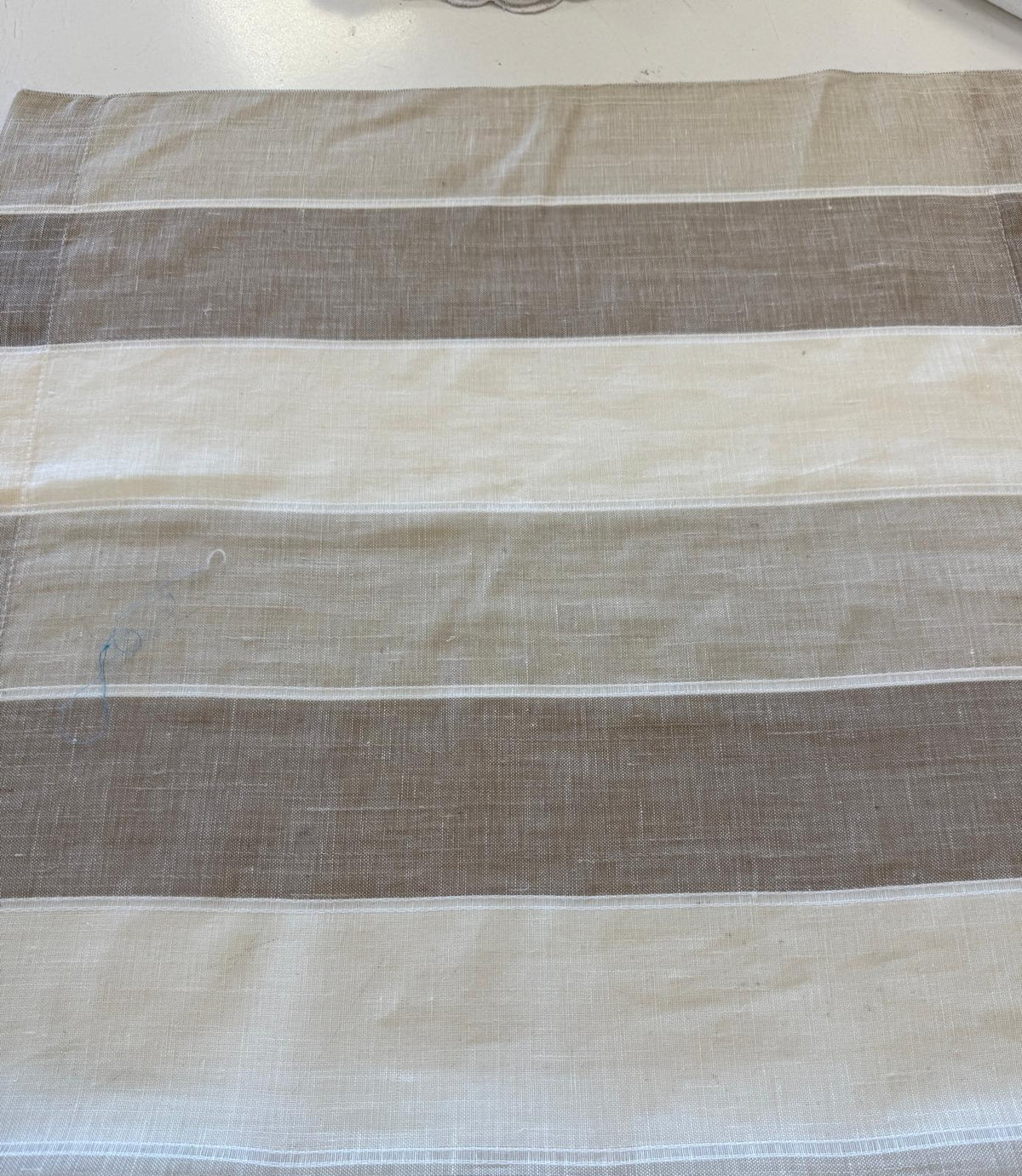 Tendine Nuove misto lino 40% larghe 60 cm ottima qualità e  prezzo produzione italiana vendita  a metraggio e confezionate