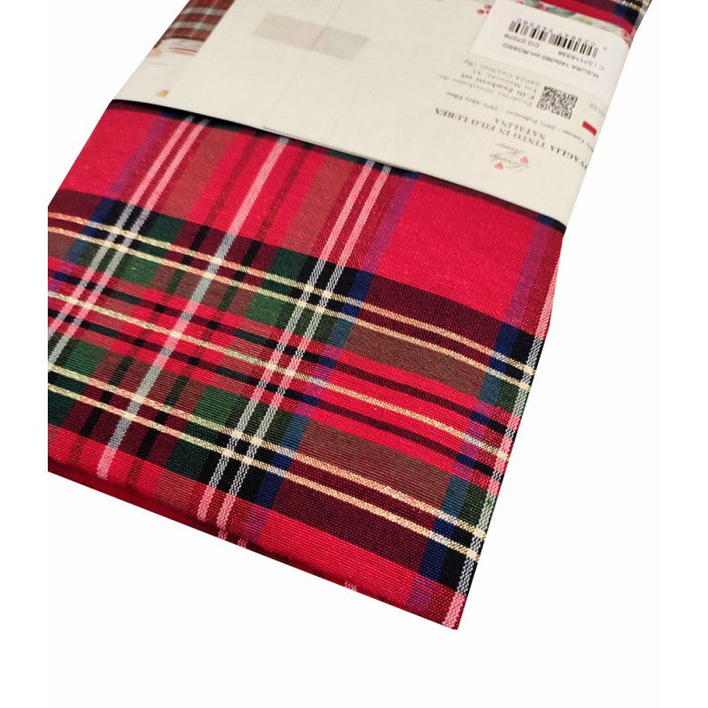 Tovaglia Natalina tinto in Filo lurex  Lovely Home