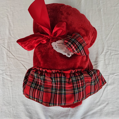 Plaid Fleece 130X160 Fiocco Frill Sophie
