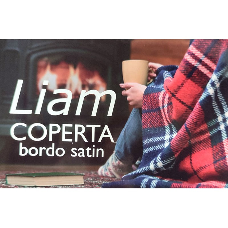 Coperta Bordo Satin Liam Diadema matrimoniale
